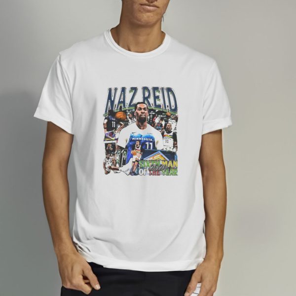 Naz Reid Sixth Man Of The Year 2024 T-Shirt