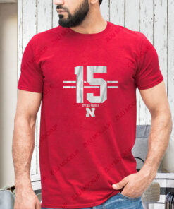 Nebraska Football Dylan Raiola Name & Number T-Shirt 1 Nebraska Football Dylan Raiola Name Number T Shirt 2