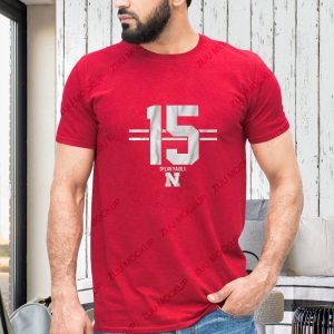 Nebraska Football Dylan Raiola Name & Number T-Shirt