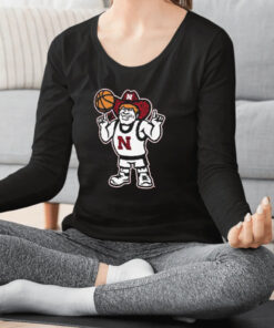 Nebraska Giant New Herbie Logo Basketball T Shirt 1
