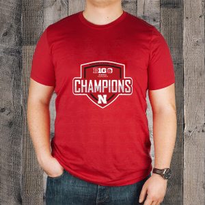 Nebraska Huskers 2024 Big 10 Baseball Conference Tournament Champions Locker Room T-Shirt