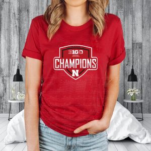 Nebraska Huskers 2024 Big 10 Baseball Conference Tournament Champions Locker Room T-Shirt