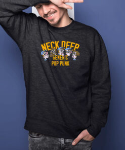 Neck Deep Generic Pop Punk Cartoon Faces Us Shirts 2
