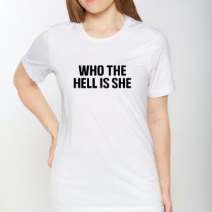 Nessa Barrett Who The Hell Is She T-Shirt