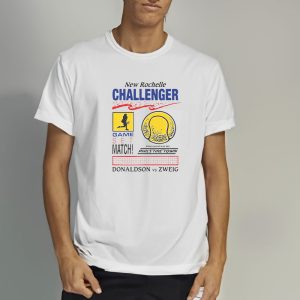 New Rochelle Challenger Game Set Match T-Shirt