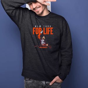 New York For Life Brandon Nimmo Baseball Player T-Shirt