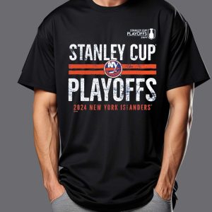 New York Islanders 2024 Stanley Cup Playoffs Crossbar T Shirt 1