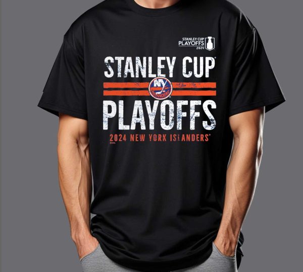 New York Islanders 2024 Stanley Cup Playoffs Crossbar T-Shirt