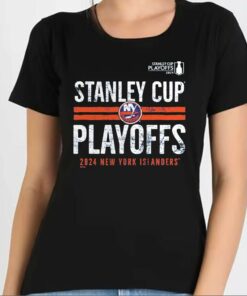 New York Islanders 2024 Stanley Cup Playoffs Crossbar T Shirt 2