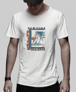 New York Knicks Trading Card Jalen Brunson T Shirt 2