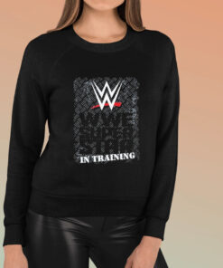 Newborn Black WWE Superstar In Training T Shirt 1