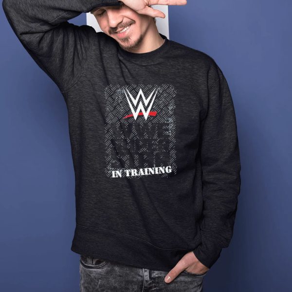 Newborn Black WWE Superstar In Training T-Shirt