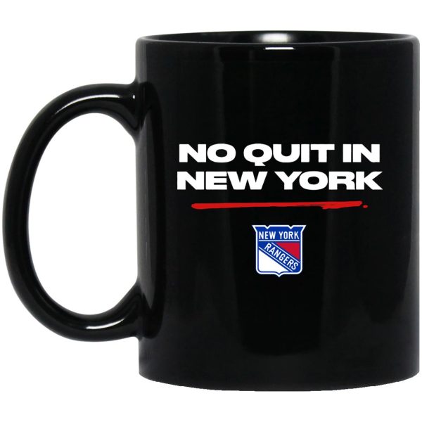 No Quit In New York Mugs