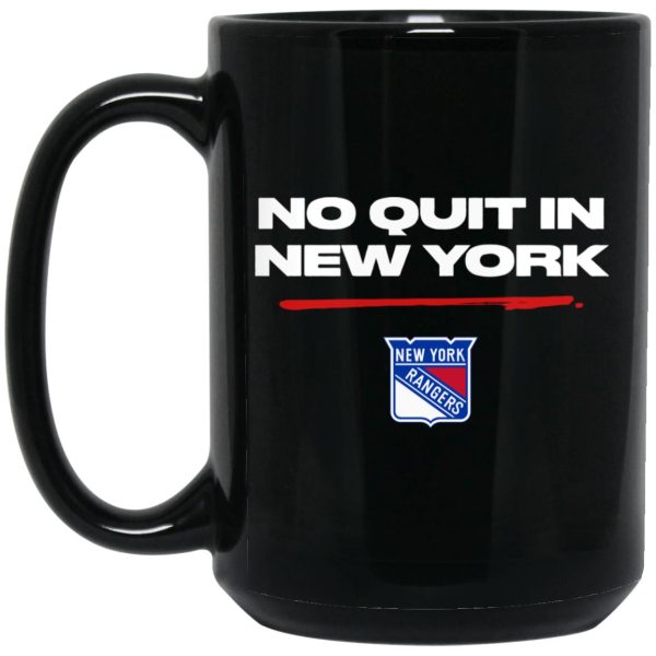 No Quit In New York Mugs