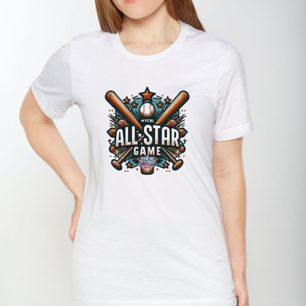 Nycbl All Star Game New York Collegiate Baseball League T-Shirt