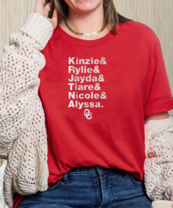 OKLAHOMA SOFTBALL BEST SENIOR CLASS EVER T SHIRT 1