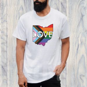 Ohio Love Progress Pride T-Shirt