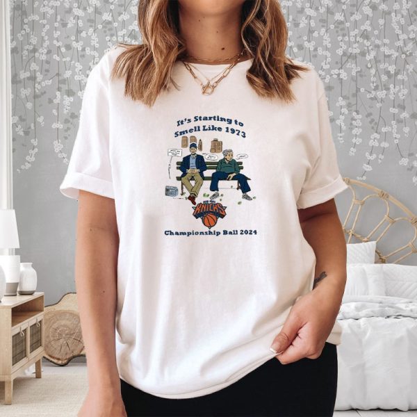 Old Jewish Men Knicks 1973 T-Shirt