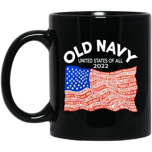 Old Navy United States Of All 2022 Flag Mugs 1