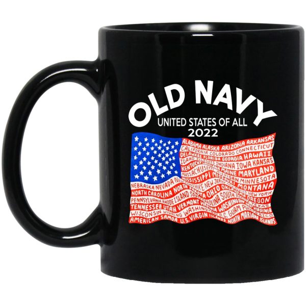 Old Navy United States Of All 2022 Flag Mugs