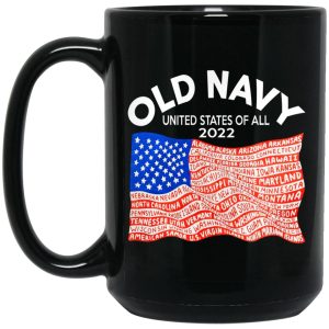 Old Navy United States Of All 2022 Flag Mugs