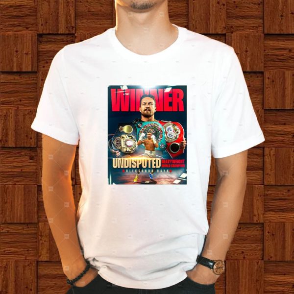 Oleksandr Usyk Winner Undisputed Heavy Weight World Champion T-Shirt