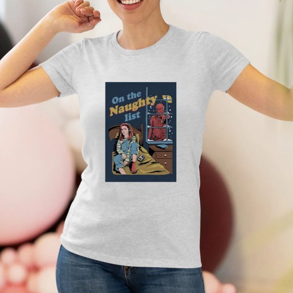 On The Naughty List Monster Next Door T-shirt