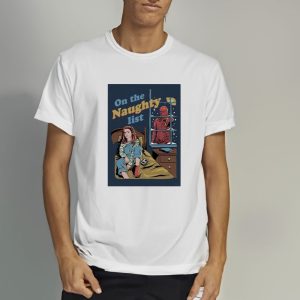 On The Naughty List Monster Next Door T-shirt