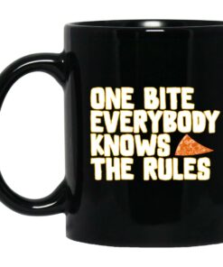One Bite Everybody Knows The Rules Mugs 1