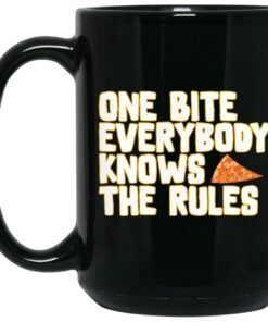 One Bite Everybody Knows The Rules Mugs 2