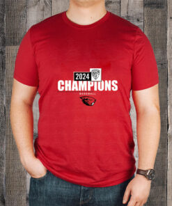 Oregon State Beavers 2024 Pac 12 Baseball Regular Season Champions T Shirt 1