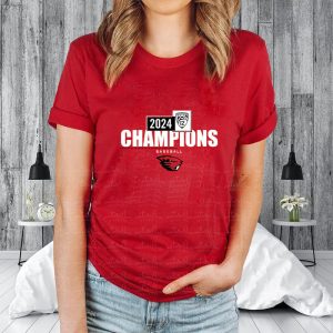 Oregon State Beavers 2024 Pac-12 Baseball Regular Season Champions T-Shirt