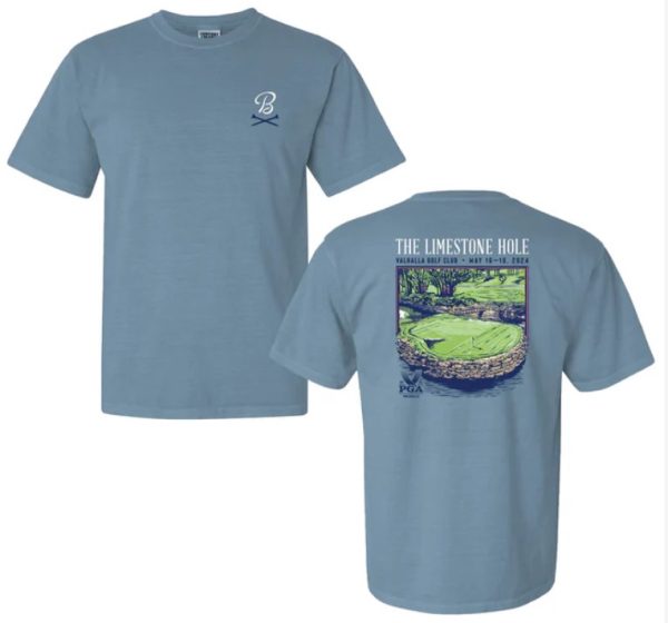 PGA CHAMPIONSHIP X BARSTOOL GOLF THE LIMESTONE HOLE T-SHIRT