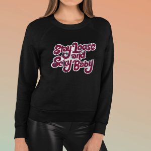 PHILADELPHIA BASEBALL STAY LOOSE AND SEXY BABY T SHIRT 1