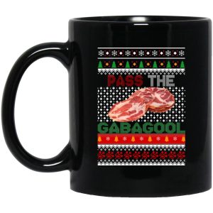 Pass The Gabagool Christmas Mugs 1