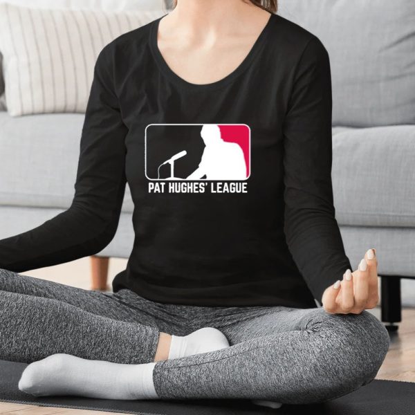 Pat Hughes League Baseball Logo T-shirtPat Hughes League Baseball Logo T-Shirt