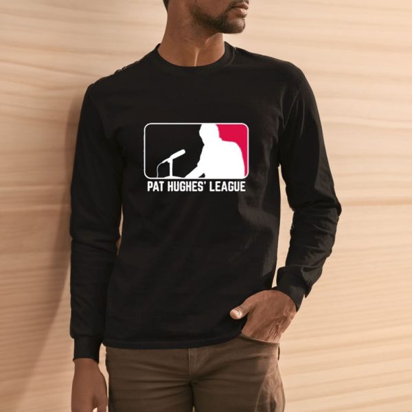 Pat Hughes League Baseball Logo T-shirtPat Hughes League Baseball Logo T-Shirt