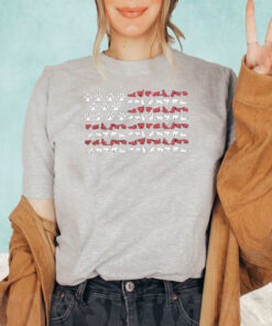 Patriotic Cat 4th Of July Vintage American Flag Pet Lover T Shirt 2