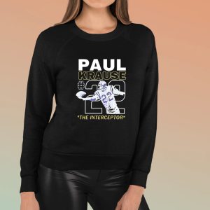 Paul Krause Paul Krause The Interceptor 22 T Shirt 1