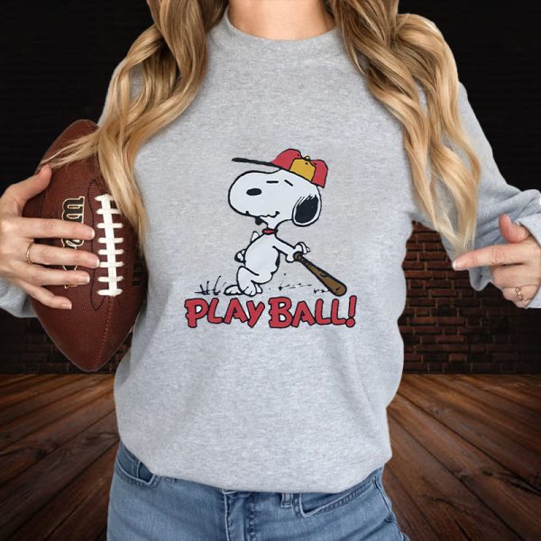 Peanuts Snoopy Play Ball T-Shirt