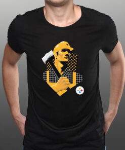 Pittsburgh Black 2024 Draft Illustrated T Shirt 2