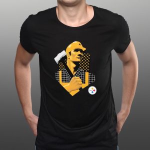 Pittsburgh Black 2024 Draft Illustrated T-Shirt