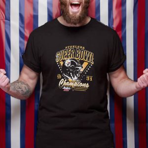 Pittsburgh Steelers Hometown Old-fashioned Super Bowl Xiv Champions T-Shirt