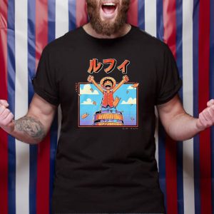 Pixelated King Of The Pirates Yuri Santos T Shirt 1