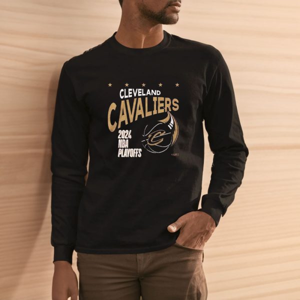 Playoffs Wine Retro Cleveland Cavaliers 2024 Nba Playoffs T-shirt