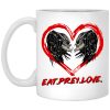 Predator Eat Prey Love Mugs