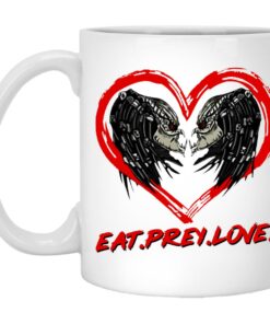 Predator Eat Prey Love Mugs 1