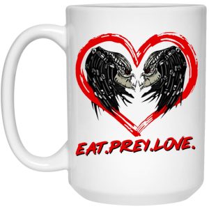 Predator Eat Prey Love Mugs 3