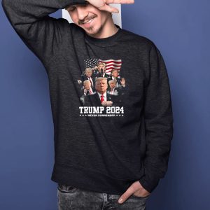 President Donald J Trump 2024 Never Surrender T-Shirt