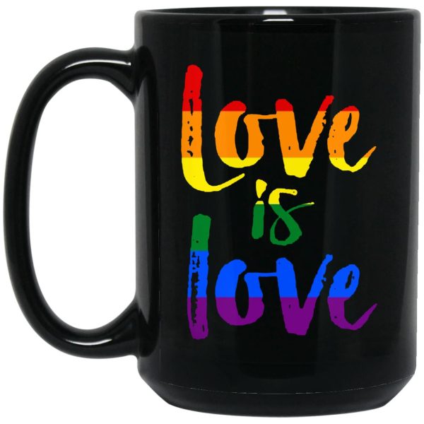 Pride Love Is Love Mugs